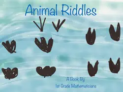 animal riddles imagen de la portada del libro