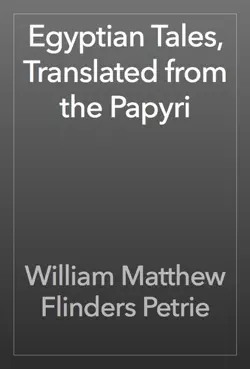 egyptian tales, translated from the papyri book cover image