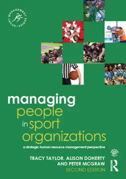 managing people in sport organizations book cover image