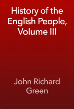 history of the english people, volume iii imagen de la portada del libro