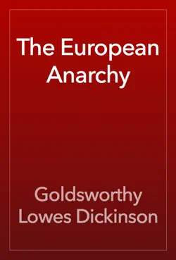 the european anarchy book cover image