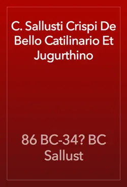 c. sallusti crispi de bello catilinario et jugurthino imagen de la portada del libro