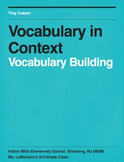 vocabulary in context book cover image