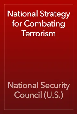 national strategy for combating terrorism book cover image