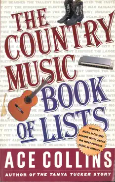 the country music book of lists book cover image