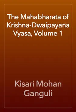 the mahabharata of krishna-dwaipayana vyasa, volume 1 book cover image