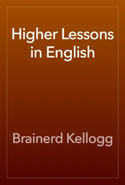 higher lessons in english book cover image