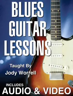 blues guitar lessons imagen de la portada del libro
