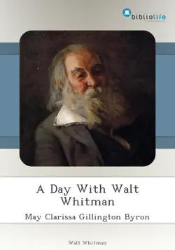 a day with walt whitman book cover image