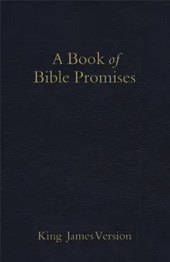kjv book of bible promises midnight blue book cover image