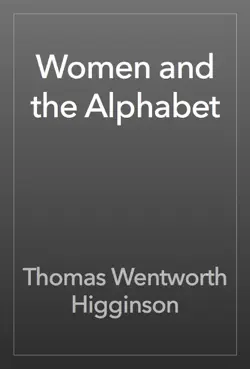 women and the alphabet book cover image