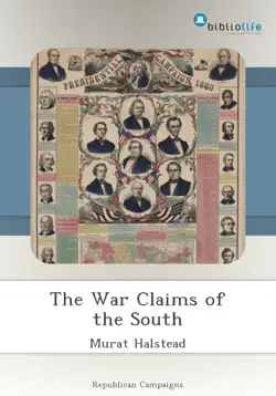 the war claims of the south imagen de la portada del libro