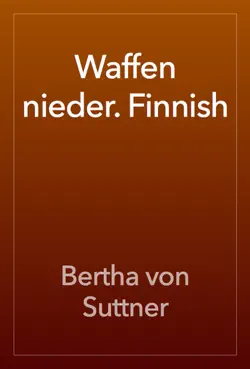 waffen nieder. finnish imagen de la portada del libro