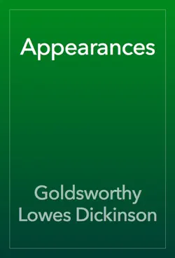 appearances book cover image