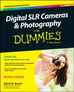 digital slr cameras & photography for dummies book cover image