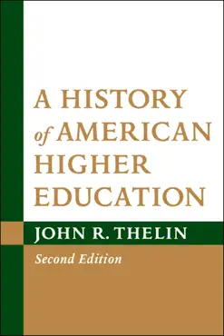 a history of american higher education book cover image