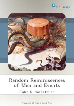 random reminiscences of men and events book cover image