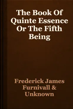the book of quinte essence or the fifth being book cover image