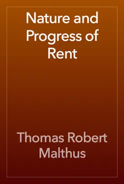 nature and progress of rent book cover image