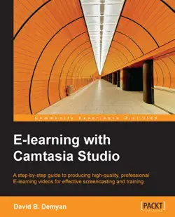 e-learning with camtasia studio imagen de la portada del libro