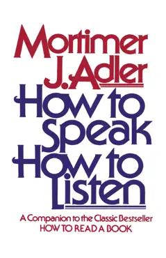 how to speak how to listen book cover image