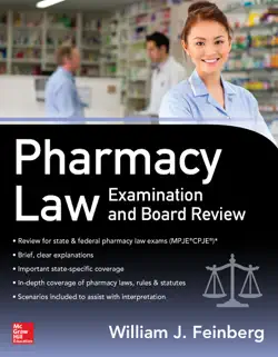 pharmacy law examination and board review book cover image