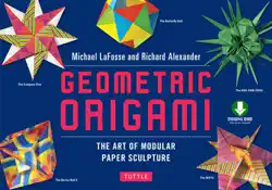 geometric origami book cover image