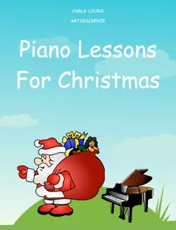 piano lessons for christmas imagen de la portada del libro