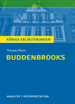 buddenbrooks von thomas mann. imagen de la portada del libro
