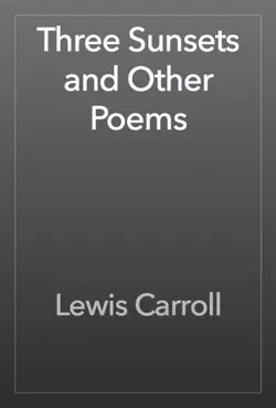 three sunsets and other poems book cover image