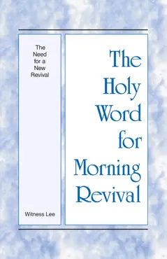 the holy word for morning revival - the need for a new revival book cover image