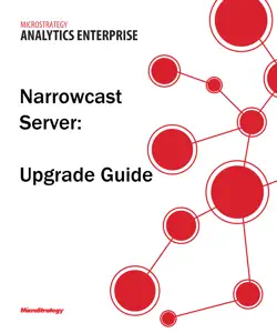 narrowcast server upgrade guide for microstrategy 9.5 book cover image