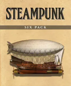steampunk six pack book cover image