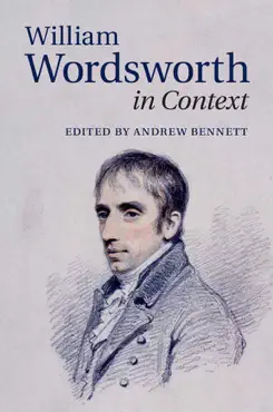 william wordsworth in context book cover image
