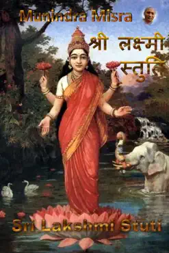 lakshmi stuti in english rhyme book cover image