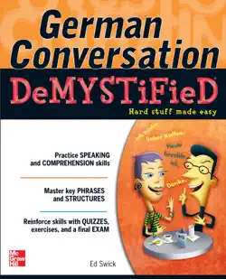 german conversation demystified book cover image
