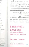 Essential English for Journalists, Editors and Writers synopsis, comments