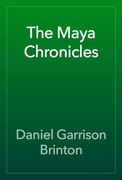 the maya chronicles book cover image