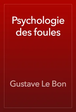 psychologie des foules book cover image