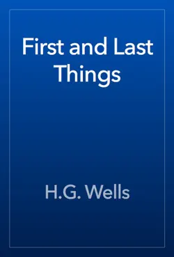 first and last things book cover image