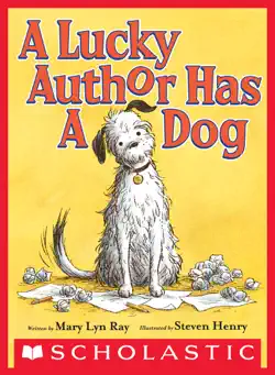 a lucky author has a dog imagen de la portada del libro