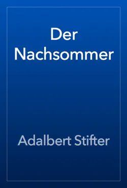 der nachsommer book cover image