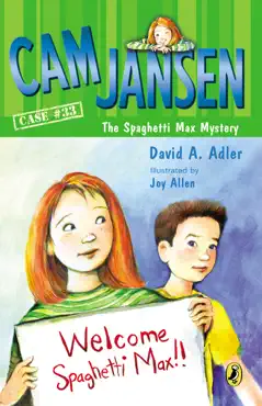 cam jansen and the spaghetti max mystery book cover image