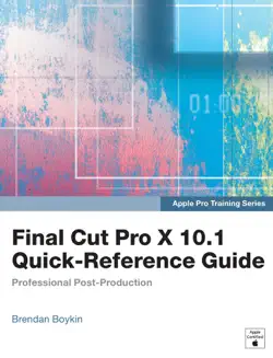 final cut pro x 10.1 quick-reference guide book cover image