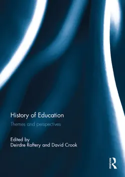 history of education imagen de la portada del libro