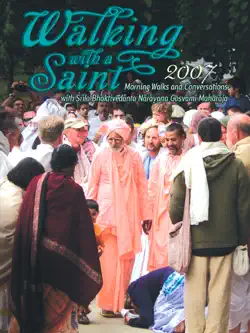 walking with a saint 2007 book cover image