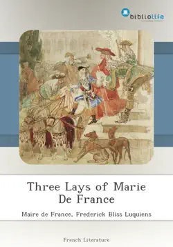 three lays of marie de france book cover image