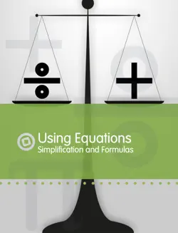 using equations - simplification and formulas book cover image