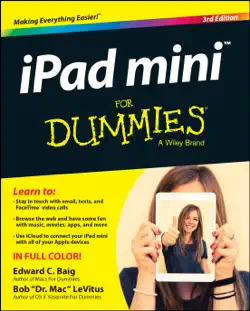 ipad mini for dummies book cover image