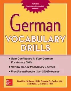 german vocabulary drills book cover image